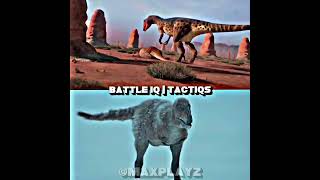 Allosaurus vs Nanuqsaurus  MaxPlayz🔥 prehistoricplanet planetdinosaur edit shorts viral [upl. by Gader469]