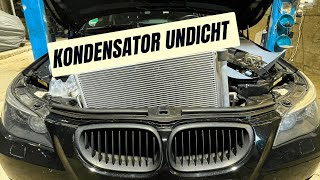 Kondensator wechseln und Klimaanlage desinfizieren  BMW E61 520i Teil 5 [upl. by Notsuh]