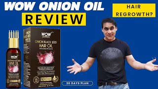 WOW Onion Black Seed Hair Oil Review  Onion Oil benefits Hair Growth How To Use WOW Onion Oil [upl. by Barnard84]