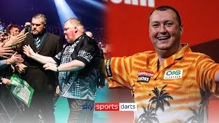 Henderson rocking Aberdeen amp Mardles Hawaii 501 🕺 ICONIC darts walkons  Part One [upl. by Ahtera178]