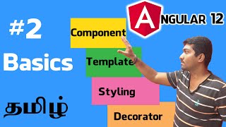 Angular in Tamil  2  Basics  Creating Components [upl. by Aieka681]