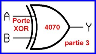 Fonctionnement de la porte XOR [upl. by Chlores]