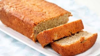 simple banana cake recipe at home [upl. by Anippesuig]