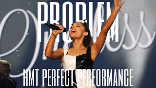 ariana grande  problem hmt perfect performance [upl. by Anaes899]