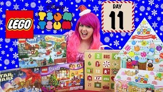 Day 11  LEGO amp Tsum Tsum Advent Calendars 2016  COUNTDOWN TO CHRISTMAS  KiMMi THE CLOWN [upl. by Afirahs]