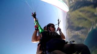 Tandem paragliding crash [upl. by Alma]