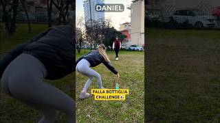 PALLA BOTTIGLIA CHALLENGE ⚽️  Video Divertenti CON GLI AMICI 😂  iPantellas [upl. by Gnahc]