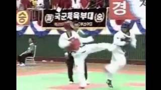 Korean TKD Nationals Army Fly Weight Finals [upl. by Ira220]