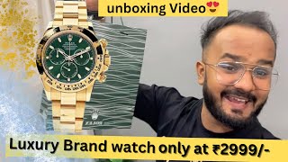 Unboxing the Royal Daytona Style Watch  Premium Timepiece Review watch [upl. by Eniarral]