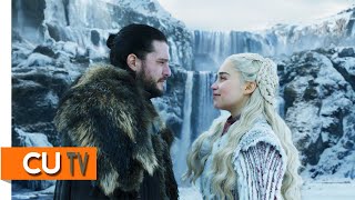 Jon Snow Rides Dragon│Jon amp Daeneryss Kiss Scene│Game Of Thrones SS08 Ep01 [upl. by Odelinda]