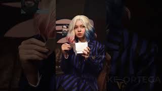 fakeortega enid funny jenna comedy addams cosplay halloween wednesday bnha mha [upl. by Corb429]