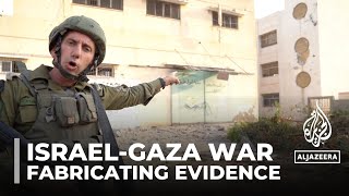 Information warfare Israel accused of fabricating evidence [upl. by Euqinomad]