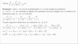 Primitiva de f racional x2xdivx22x1 [upl. by Aeet]