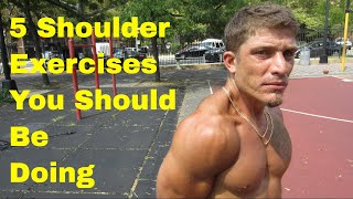 5 Shoulder Exercises You Should Be Doing  Thats Good Money [upl. by Mlawsky]