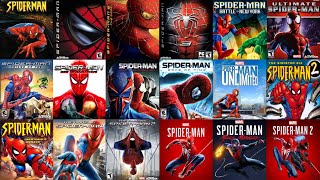 Evolution of SPIDERMAN Games 19822023 [upl. by Quinby]