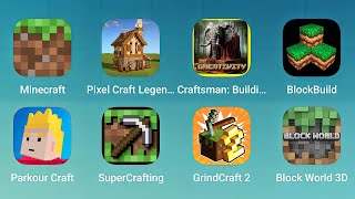 Minecraft Pixel Craft Legend Craftsman Building Block Build Parkour Craft Super Crafting [upl. by Anabella]