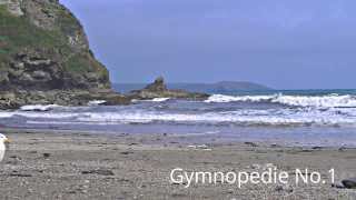 Gymnopedie No1 No3  With Ocean Sounds [upl. by Eenhpad]