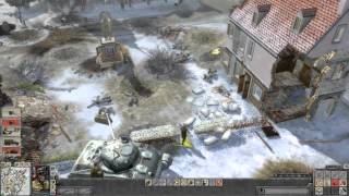 Faces of War  Allied campaign walkthrough  Mission 7  Bastogne 33 HD [upl. by Flyn]