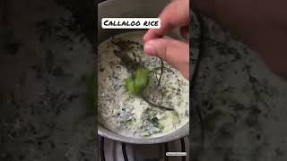 Callaloo Rice jamaica callaloorice jamaicafood [upl. by Aroda]