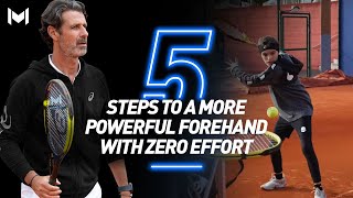 5 Steps to a More Powerful Forehand with Zero Effort [upl. by Solenne197]