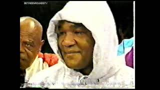 George Foreman vs Michael Moorer  Full Fight [upl. by Nannie]