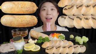 안키모amp비빔밥 직접 만들어봤지롱😍Monkfish Liver Mukbang ASMR [upl. by Ginevra443]