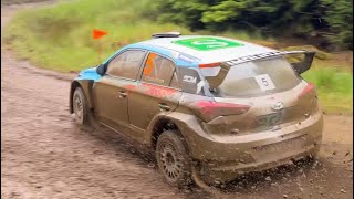 Kielder Forest Rally 2024  SIDEWAYS  ACTION [upl. by Hollerman]