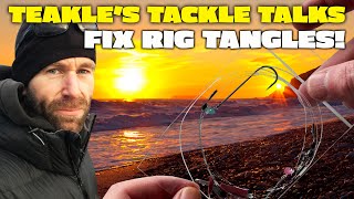 Teakles Tackle Talks How To Prevent Sea Fishing Rig Tangles [upl. by Shamus]