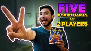 5 BEST Board Games for Two Players [upl. by Ainniz618]