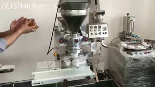 HJ001 Small Desktop encrusting machine for kubba coxinha croquette ball [upl. by Pansie]