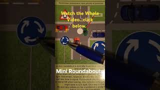 ✅️🌟Mini Roundabouts amp Blockers🌟✅️drivingexam drivingtestsuccess drivinglicense [upl. by Yentruoc195]