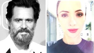 EXCLUSIVE Cathriona Whites Sister Visits Jim Carrey [upl. by Anoit531]