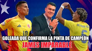 COLOMBIA 5 PANAMÁ 0 GOLEADA QUE CONFIRMA LA PINTA DE CAMPEÓN TRICOLOR JAMES IMPARABLE [upl. by Rosdniw]