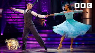 Jamie Borthwick and Michelle Tsiakkas Foxtrot to Stand By Me by Ben E King ✨ BBC Strictly 2024 [upl. by Enyamrahc]