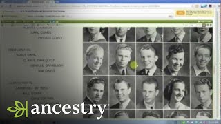 Yearbooks and Other Photo Collections  Ancestry [upl. by Ynamreg52]