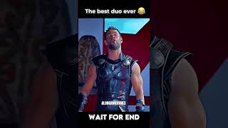 THOR And Hulk Best Duo Ever Funny 🤣 shorts funny [upl. by Tnairb]