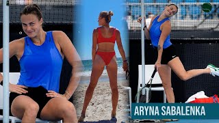 Aryna Sabalenka  Belarus WTA Player  Funny Moments And Practice From Instagram [upl. by Jerrilyn857]