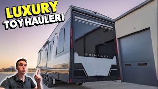 BEST Toy Hauler I Have Ever Seen NEW 2024 Brinkley Model G Fifth Wheel for Full Time Living [upl. by Aurelia]