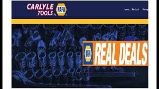 NAPA Auto Parts 2019 Q2 Real Tool Deals DEWALT Carlyle and Air Tools and Mechanics Sockets [upl. by Boucher]