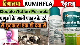 Himalaya Ruminfla Spray Dual action Spray full information in hindi  Ruminfla  Himalaya [upl. by Amles]