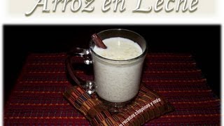 Receta Arroz en Leche Guatemala [upl. by Rabush]