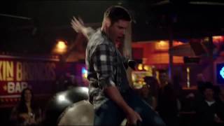 Dean Winchester riding the mechanical bull on Supernatural  14 minutes [upl. by Aruasor]