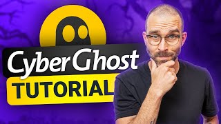 How to use CyberGhost in 2024  EASY CyberGhost VPN TUTORIAL [upl. by Ermina]