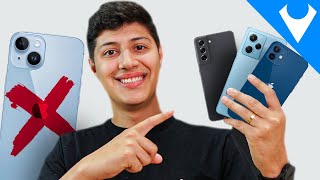 4 celulares MELHOR que o iPhone 14 e mais BARATO 😱 2023 [upl. by Ennaeiluj]