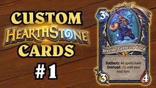 Continuing Trumps Legacy Custom Hearthstone Cards 1 [upl. by Fanchet]