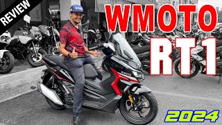 2024 NEW WMOTO RT1 Skuter 150cc Pertama Dengan TCS [upl. by Regnij]