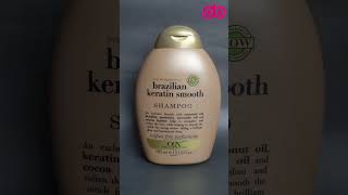 OGX Ever Straightening Brazilian Keratin Smooth pH Balanced Shampoo [upl. by Nahtanha]