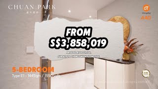 CHUAN PARK 5Bedroom Showflat District 19 NewLaunch Condo mrtlorongchuansgcondosingaporeproperty [upl. by Phylys]