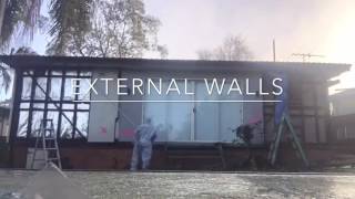 Asbestos Removal of External Walls [upl. by Kahcztiy]