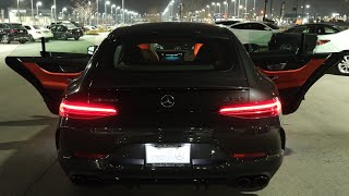 2022 AMG GT 53 4door Coupe Test Drive Review 429 hp [upl. by Naillimxam912]